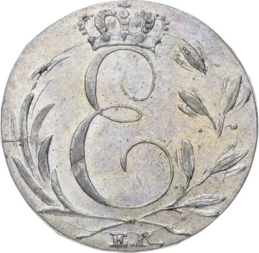 Obverse 3 Kreuzer 1828 EK - Silver Coin Value - Saxe-Coburg and Gotha, Ernest I