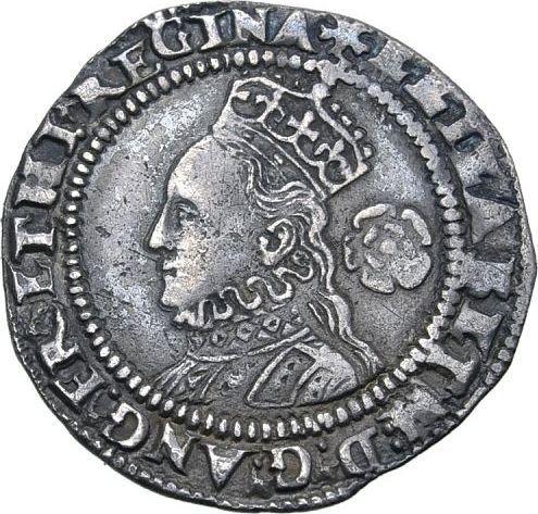 Obverse Threepence 1574 "Third issues" - Silver Coin Value - United Kingdom, Elizabeth I