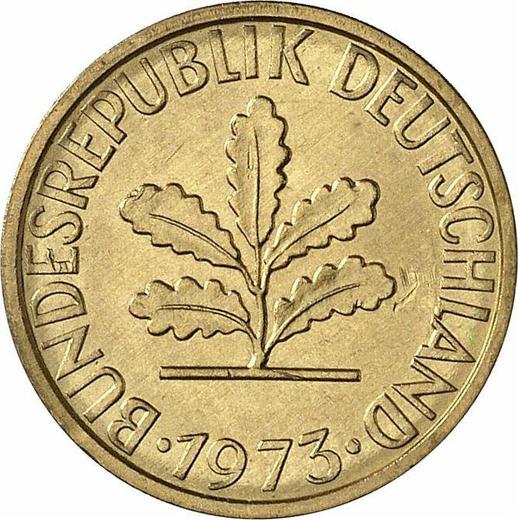 Revers 5 Pfennig 1973 J - Münze Wert - Deutschland, BRD