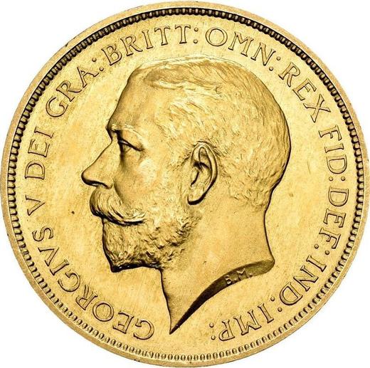 Obverse Two pounds 1911 BM - Gold Coin Value - United Kingdom, George V