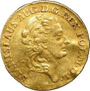 Obverse Ducat 1782 EB - Gold Coin Value - Poland, Stanislaus II Augustus