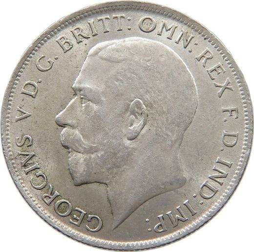 Anverso Florín (2 chelines) 1921 - valor de la moneda de plata - Gran Bretaña, Jorge V