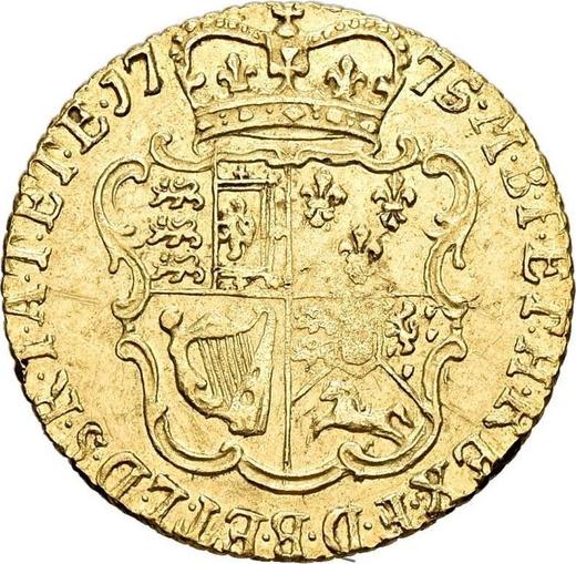 Reverse Half Guinea 1775 "Second laureate bust" - Gold Coin Value - United Kingdom, George III