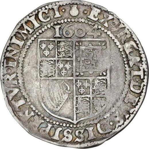 Reverse Sixpence 1604 "Second bust" - Silver Coin Value - United Kingdom, James I