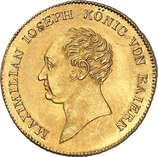 Obverse Goldgulden 1815 - Gold Coin Value - Würzburg, Maximilian I