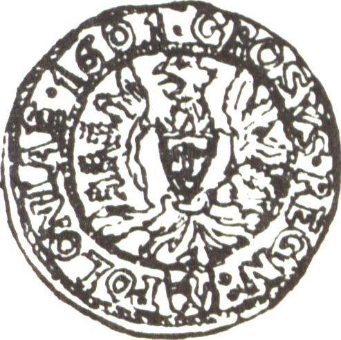 Revers 1 Groschen 1601 - Silbermünze Wert - Polen, Sigismund III
