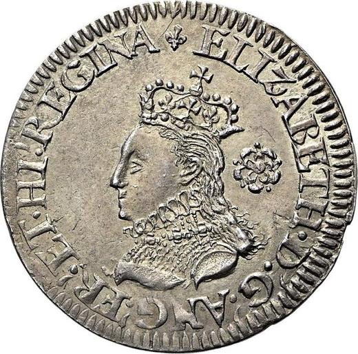 Obverse Sixpence 1568 "Milled coinage" Small portrait - Silver Coin Value - United Kingdom, Elizabeth I
