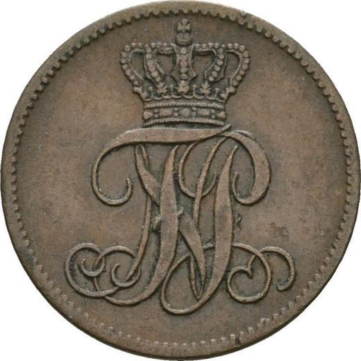 Obverse 1 Schwaren 1856 B -  Coin Value - Oldenburg, Nikolaus Frederick Peter