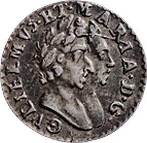Obverse Penny 1689 - Silver Coin Value - United Kingdom, William III and Mary II