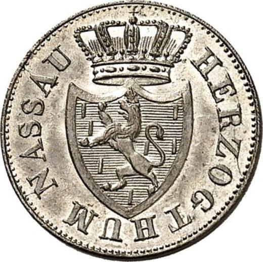 Obverse 3 Kreuzer 1831 - Silver Coin Value - Nassau, William