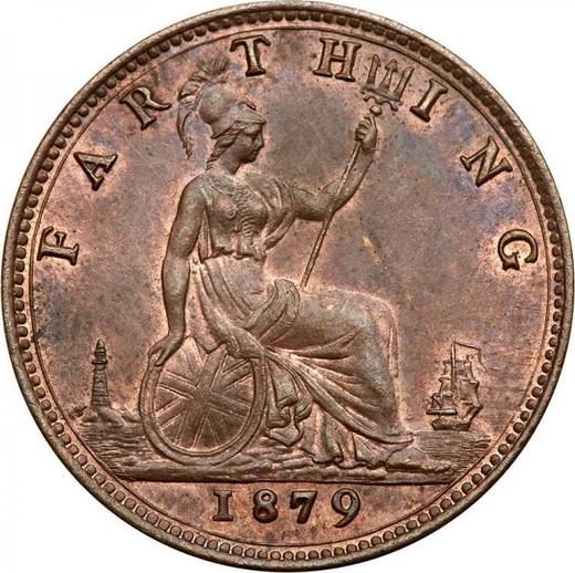 Reverse Farthing 1879 -  Coin Value - United Kingdom, Victoria