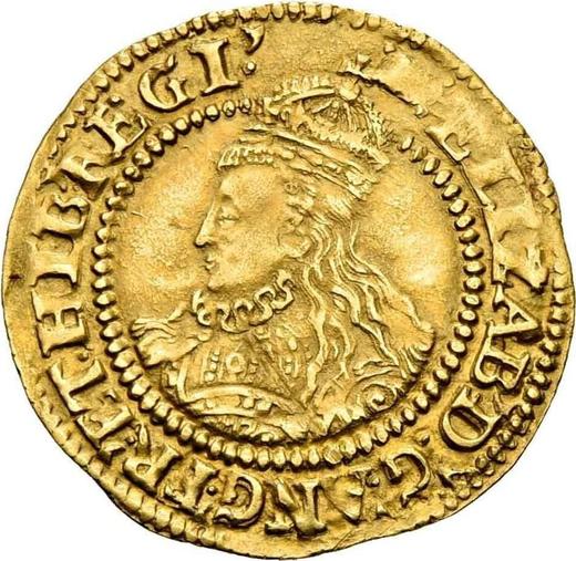 Anverso Media corona Sin fecha (1583-1603) - valor de la moneda de oro - Gran Bretaña, Isabel I