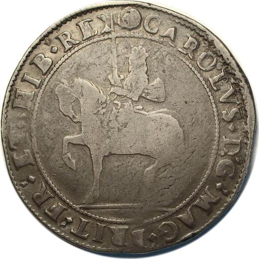 Obverse Crown no date (1625-1642) "Third type of horseman" Line under the horseman - Silver Coin Value - United Kingdom, Charles I