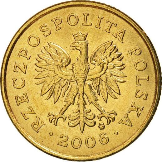 Obverse 5 Groszy 2006 MW -  Coin Value - Poland, III Republic after denomination