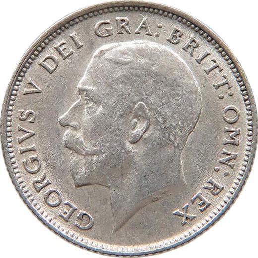 Obverse Sixpence 1924 - Silver Coin Value - United Kingdom, George V