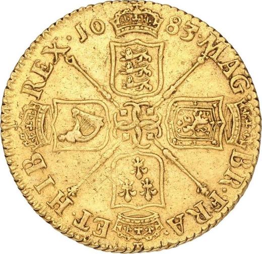 Reverse Guinea 1683 "Fourth laureate bust" - Gold Coin Value - United Kingdom, Charles II