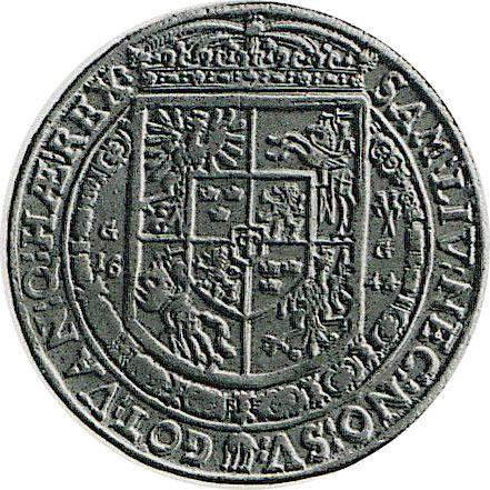 Reverse Thaler 1644 GG - Silver Coin Value - Poland, Wladyslaw IV