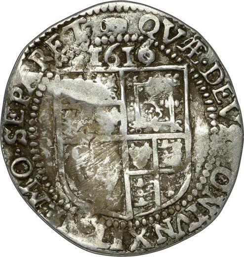 Reverse Sixpence 1616 "Fourth bust" - Silver Coin Value - United Kingdom, James I