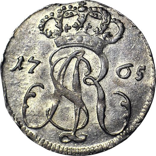 Obverse 3 Groszy (Trojak) 1765 REOE "Danzig" - Silver Coin Value - Poland, Stanislaus II Augustus