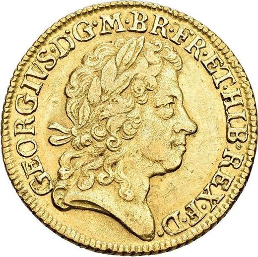 Obverse Guinea 1722 "Fourth laureate bust" - Gold Coin Value - United Kingdom, George I