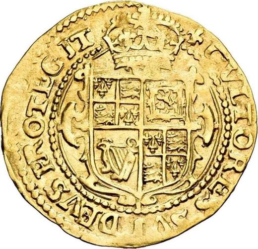 Реверс монеты - 1 крона без года (1625-1642) "Первый бюст" - цена золотой монеты - Великобритания, Карл I