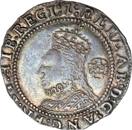 Obverse Sixpence 1601 "Seventh issue" - Silver Coin Value - United Kingdom, Elizabeth I