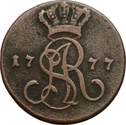 Obverse 1 Grosz 1777 EB -  Coin Value - Poland, Stanislaus II Augustus