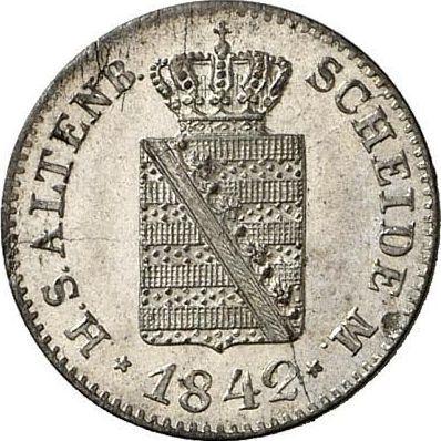 Obverse 1/2 Neu Groschen 1842 G - Silver Coin Value - Saxe-Altenburg, Joseph
