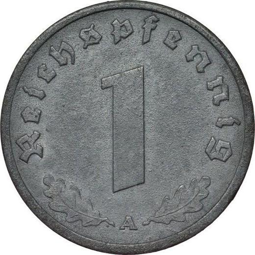 Obverse 1 Reichspfennig 1945 A "Type 1940-1945" -  Coin Value - Germany, Third Reich