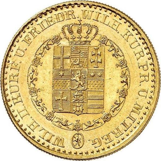 Obverse 5 Thaler 1845 - Gold Coin Value - Hesse-Cassel, William II