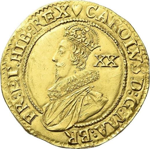 Obverse Unite no date (1625-1642) "Second bust" - Gold Coin Value - United Kingdom, Charles I