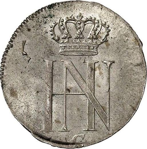 Awers monety - Mariengroschen 1808 C - cena srebrnej monety - Westfalia, Hieronim Napoleon