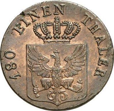 Obverse 2 Pfennig 1826 D -  Coin Value - Prussia, Frederick William III