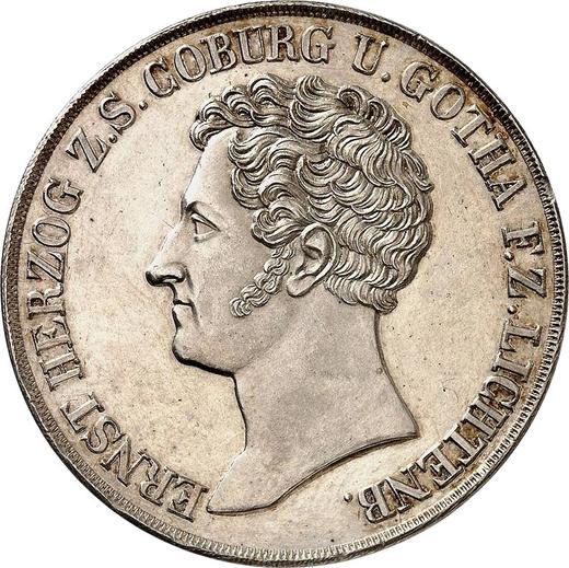 Obverse Thaler 1832 - Silver Coin Value - Saxe-Coburg and Gotha, Ernest I