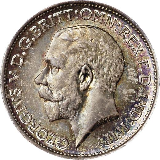 Obverse Fourpence (Groat) 1911 - Silver Coin Value - United Kingdom, George V