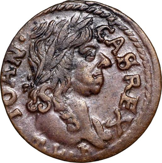 Obverse Schilling (Szelag) 1661 TLB "Crown Boratynka" -  Coin Value - Poland, John II Casimir