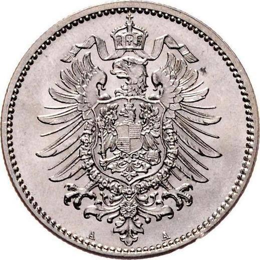 Reverse 1 Mark 1876 A "Type 1873-1887" - Silver Coin Value - Germany, German Empire