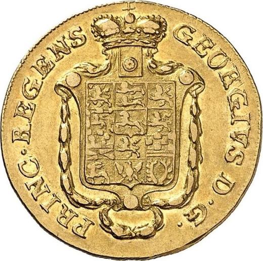 Obverse 5 Thaler 1818 FR - Gold Coin Value - Brunswick-Wolfenbüttel, Charles II