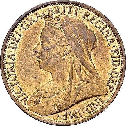 Obverse Penny 1896 TB "Type 1895-1901" - Coin Value - United Kingdom, Victoria