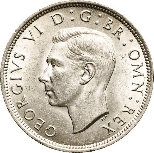 Obverse Halfcrown 1940 HP - Silver Coin Value - United Kingdom, George VI