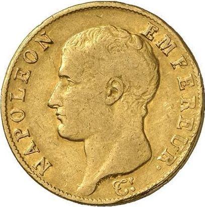 Obverse 40 Francs 1806 M "Type 1806-1807" - Gold Coin Value - France, Napoleon I