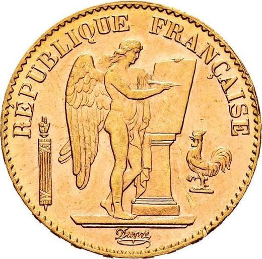 Obverse 20 Francs 1895 A "Type 1871-1898" - Gold Coin Value - France, Third Republic