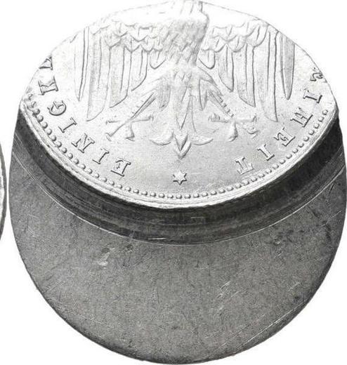 Reverse 200 Mark 1923 Off-center strike -  Coin Value - Germany, Weimar Republic