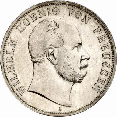 Obverse 2 Thaler 1868 A - Silver Coin Value - Prussia, William I