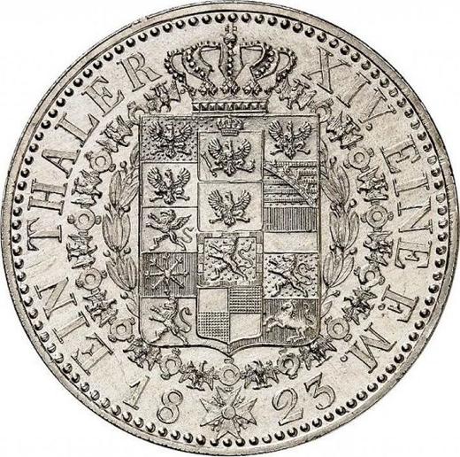 Reverse Thaler 1823 A - Silver Coin Value - Prussia, Frederick William III