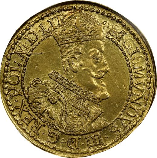 Obverse 10 Ducat (Portugal) 1618 "Lithuania" - Gold Coin Value - Poland, Sigismund III Vasa