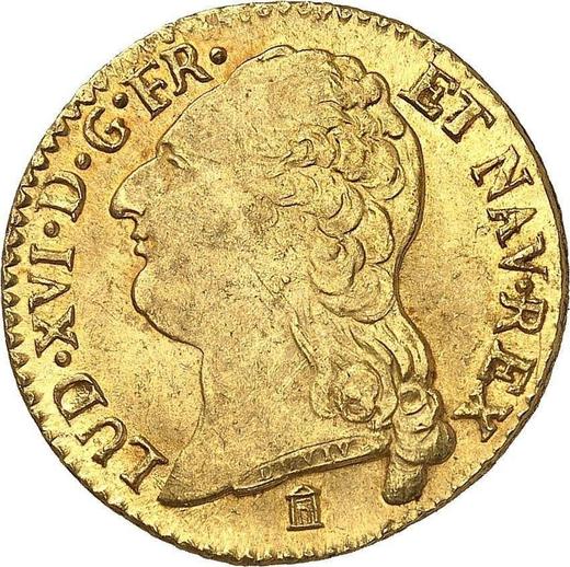 Avers Louis d’or 1786 K - Goldmünze Wert - Frankreich, Ludwig XVI