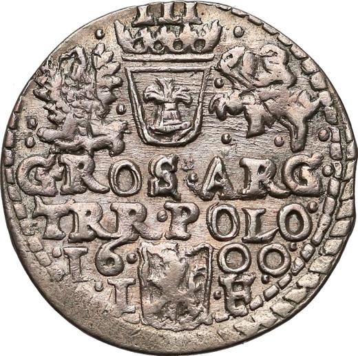 Reverse 3 Groszy (Trojak) 1600 IF "Olkusz Mint" - Silver Coin Value - Poland, Sigismund III Vasa