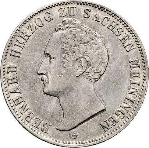 Obverse Gulden 1840 - Silver Coin Value - Saxe-Meiningen, Bernhard II