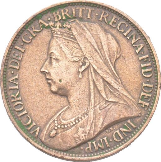Obverse Farthing 1898 TB -  Coin Value - United Kingdom, Victoria